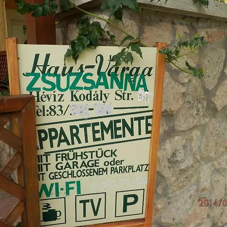 Zsuzsanna Ház Hévíz